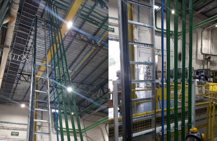 Instalação de infra elétrica; Ar e Hidráulica galvanizada  PPR e Inox